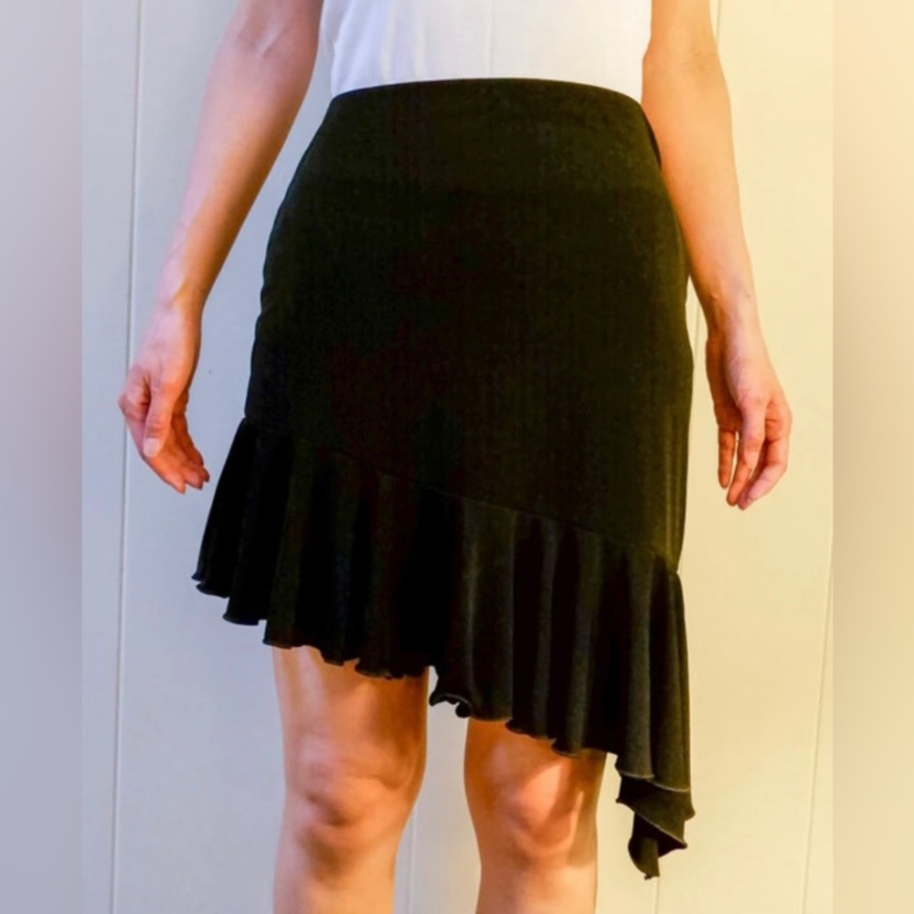 Capezio black dance skirt